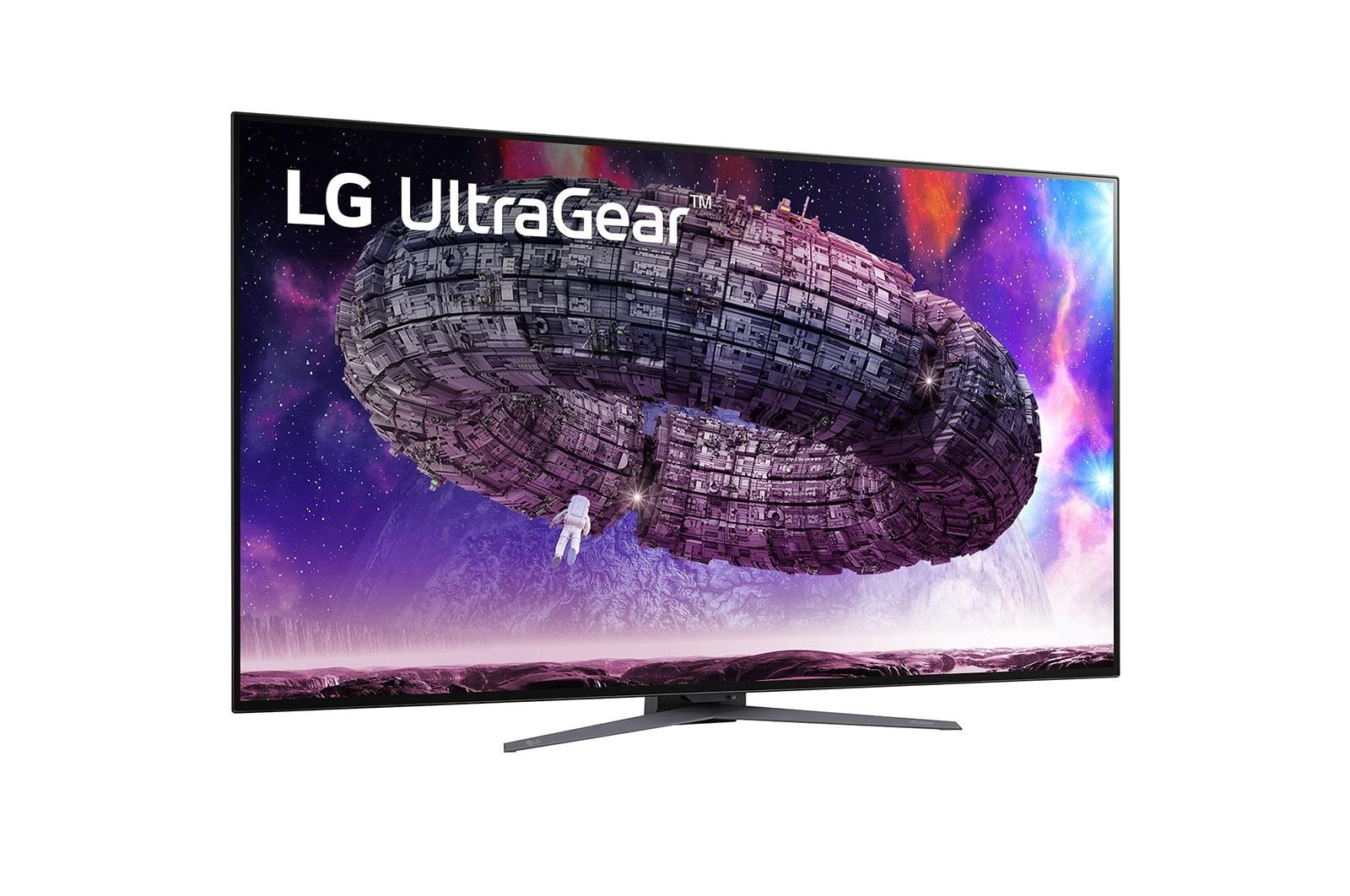 LG 48GQ900-B 48" UltraGear 4K HDR UHD 120Hz (O/C 138Hz) OLED w/ Anti-Glare Low Reflection 0.1MS Response Time & G-Sync Compatible Gaming Monitor - DataBlitz