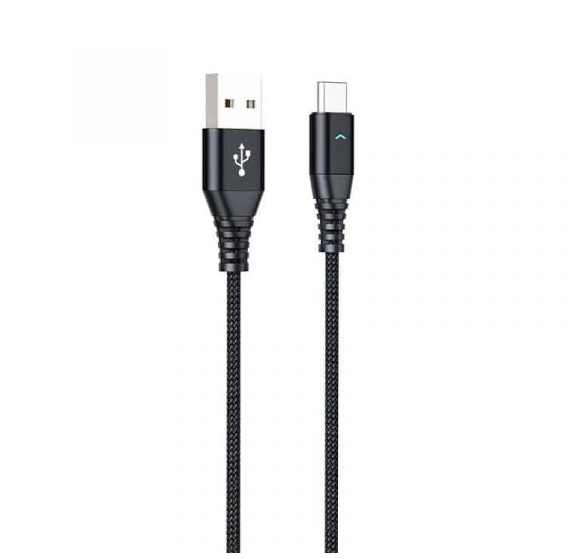 Motivo H26 Data Cable Braided Wire 200CM Type C (Black)