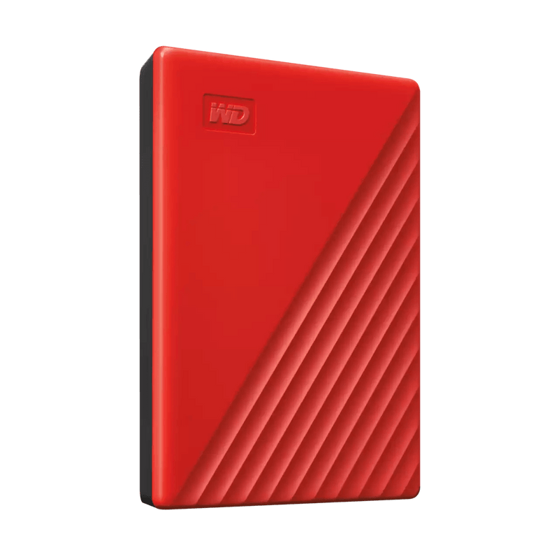 WD MY PASSPORT EXTERNAL HARD DRIVE 3.0 2TB (RED) + WD SOFT POUCH - DataBlitz