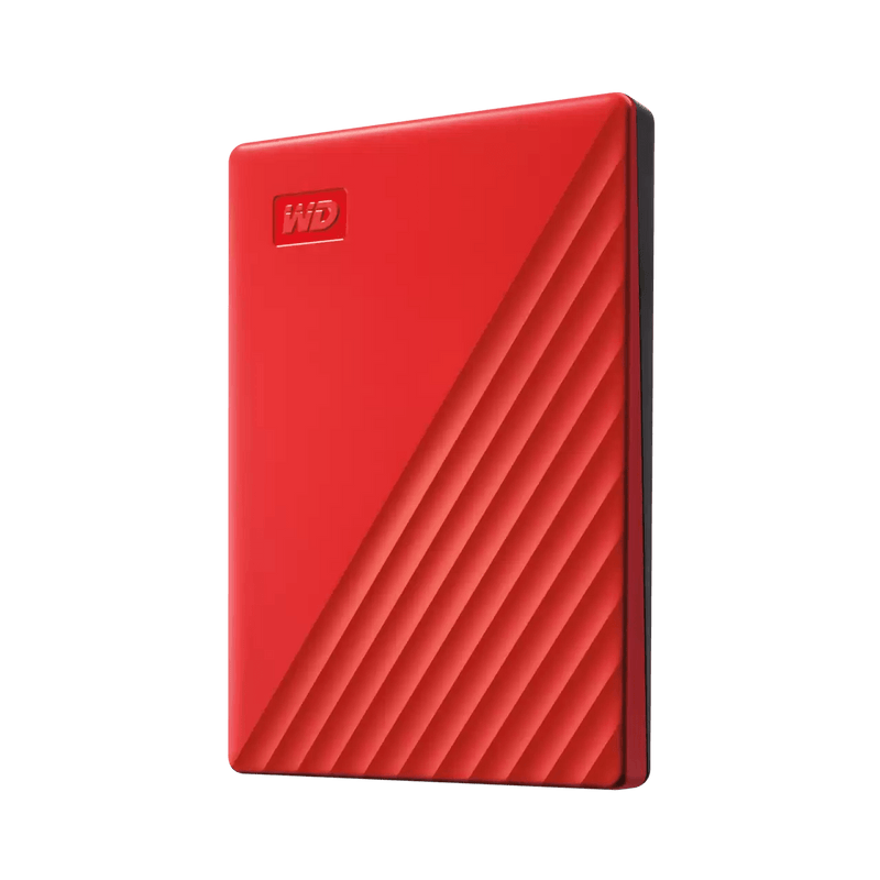 WD MY PASSPORT EXTERNAL HARD DRIVE 3.0 2TB (RED) + WD SOFT POUCH - DataBlitz