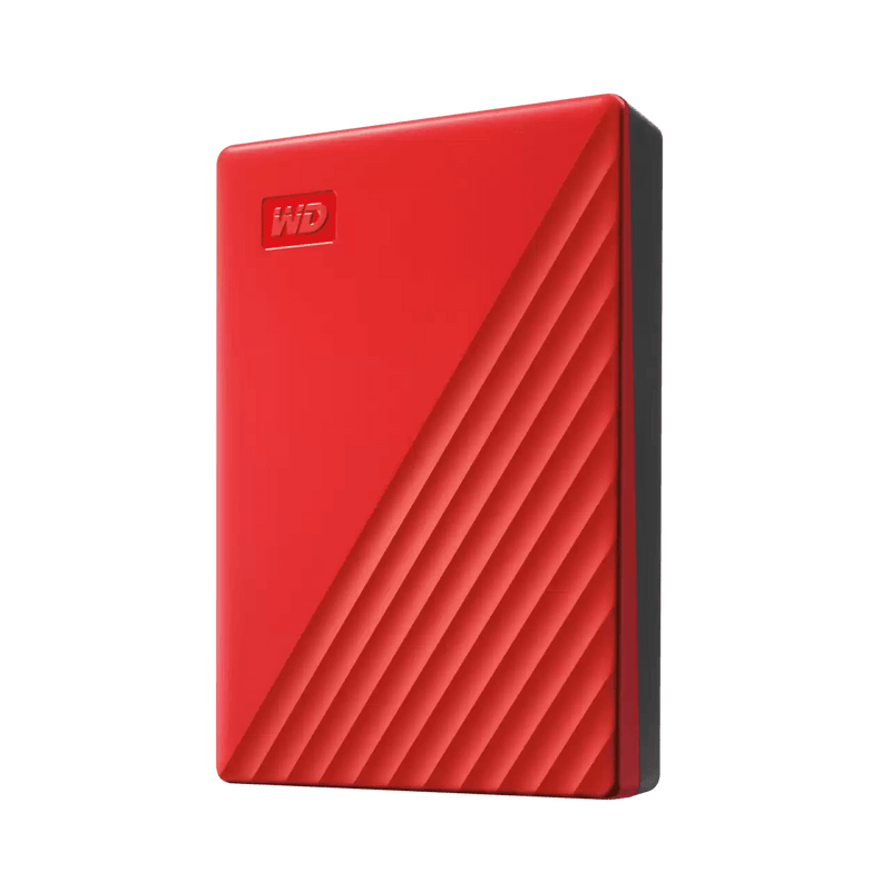 WD MY PASSPORT EXTERNAL HARD DRIVE 3.0 4TB (RED) + WD SOFT POUCH - DataBlitz