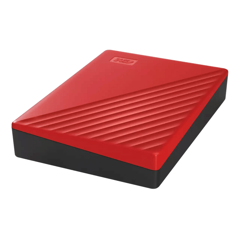 WD MY PASSPORT EXTERNAL HARD DRIVE 3.0 4TB (RED) + WD SOFT POUCH - DataBlitz