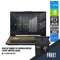 ASUS TUF GAMING F15 FX506HCB-HN215W LAPTOP (GRAPHITE BLACK) | 15.6” FHD | i5-11400H | 8GB DDR4 | 512GB SSD | RTX 3050 | WIN11 + TUF GAMING BACKPACK - DataBlitz
