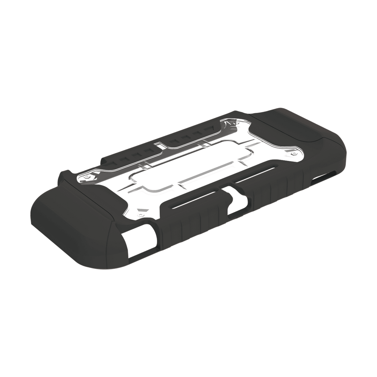 HORI NSW LITE HYBRID SYSTEM ARMOR (CLEAR/BLACK) (NS2-028A) - DataBlitz