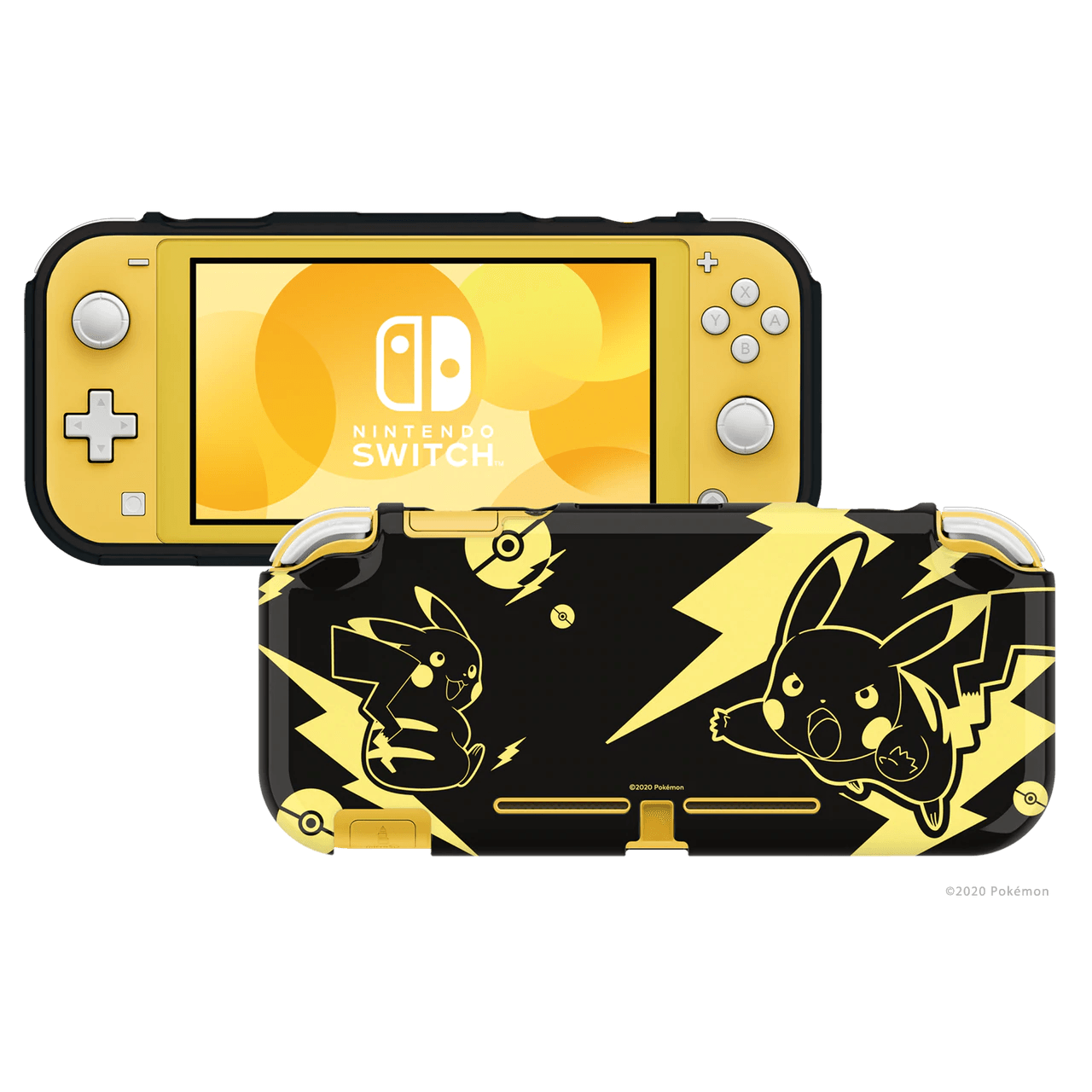HORI NSW LITE DURAFLEXI PROTECTOR POKEMON PIKACHU (BLACK & GOLD) - DataBlitz