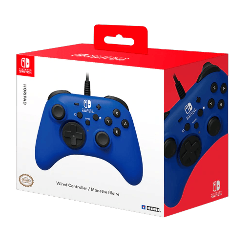 HORI NSW WIRED HORIPAD BLUE (NSW-155A) - DataBlitz