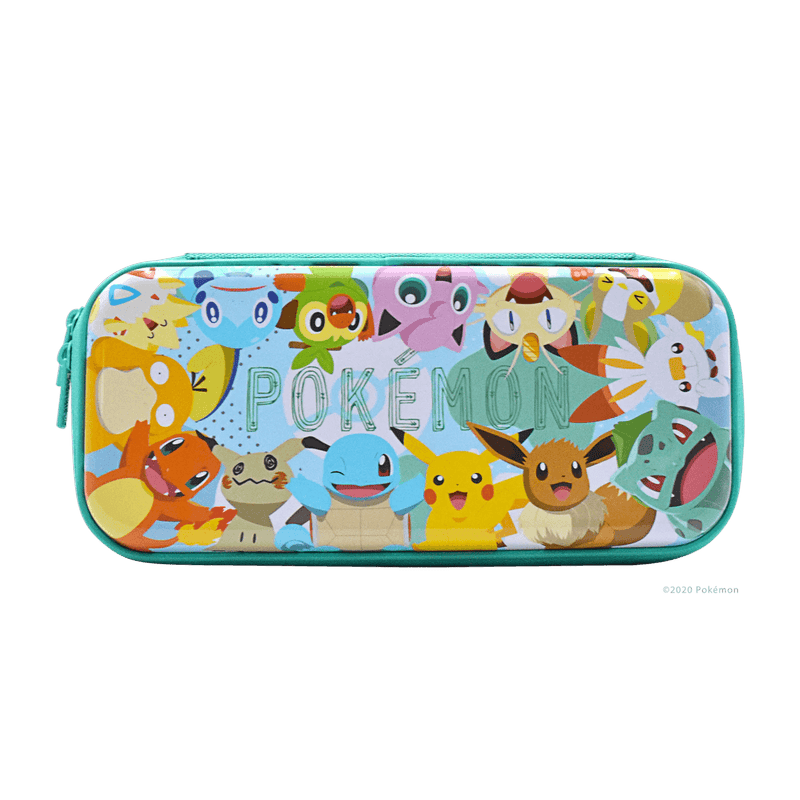 HORI NSW VAULT CASE POKEMON PIKACHU & FRIENDS FOR NINTENDO SWITCH/SWITCH LITE (TURQUOISE) (NSW-291U) - DataBlitz