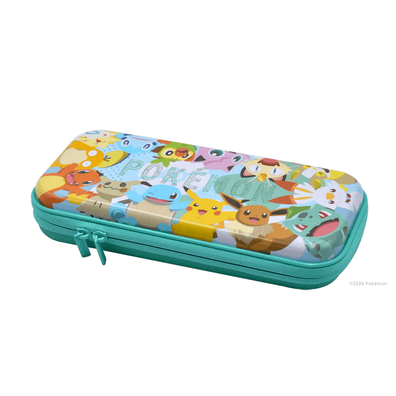 HORI NSW VAULT CASE POKEMON PIKACHU & FRIENDS FOR NINTENDO SWITCH/SWITCH LITE (TURQUOISE) (NSW-291U) - DataBlitz
