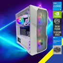 Alpha CMTDM500 Gaming PC (White) | i5-11400 | 8GB RAM DDR4 | 500GB M.2 SSD | GTX 1650 | Windows 11 Home - DataBlitz