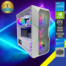 Alpha CMTDM500 Gaming PC (White) | i5-11400 | 8GB RAM DDR4 | 500GB M.2 SSD | GTX 1650 | Windows 11 Home - DataBlitz