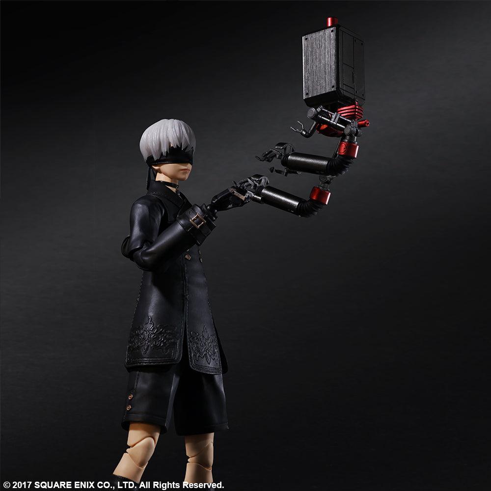 NIER AUTOMATA PLAY ARTS KAI ACTION FIGURE - 9S (YORHA NO.9 TYPE S) DELUXE VER. - DataBlitz