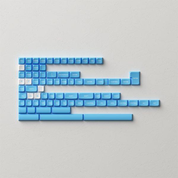 AKKO UNC Blue Keycaps Set MDA 227 Keys - DataBlitz
