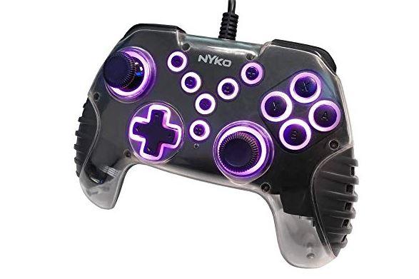 NYKO NSW AIR GLOW LED FAN-COOLED WIRED CONTROLLER W/ FORCE FEEDBACK FUNCTION MULTICOLOR - DataBlitz