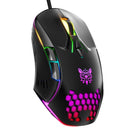 Onikuma CW902 RGB Wired Optical Gaming Mouse (Black) - DataBlitz
