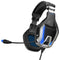 Onikuma K12 Gaming Headset HD Sound Gamer Volume Adjustable Headphone With Mic (Black/Blue) - DataBlitz