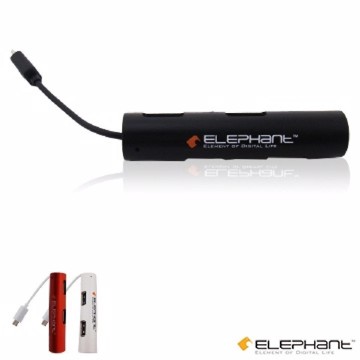 Elephant 4 Ports USB Black (OTG-001-BK) - DataBlitz