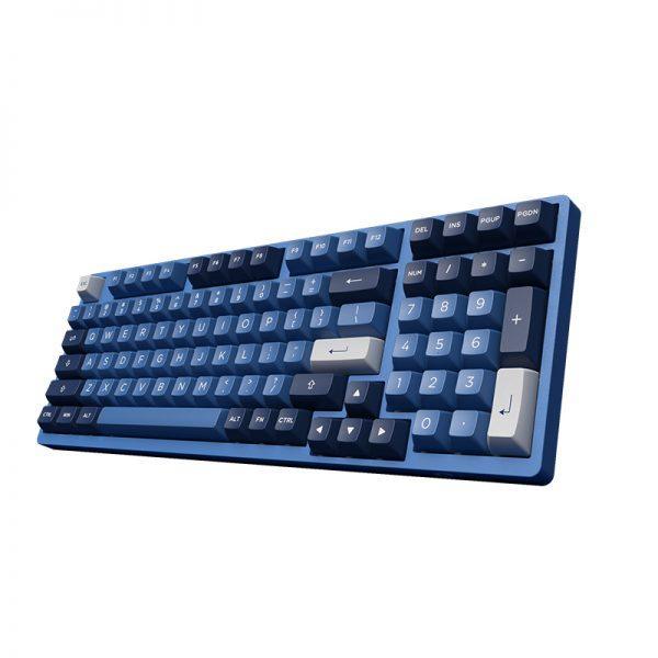 AKKO OCEAN STAR 3098B MECHANICAL KEYBOARD (AKKO SWITCH JELLY WHITE) - DataBlitz