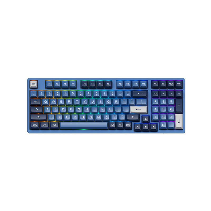 AKKO OCEAN STAR 3098B MECHANICAL KEYBOARD (AKKO SWITCH JELLY WHITE) - DataBlitz