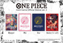 One Piece Card Game Official Sleeve Version 2 (Monkey D. Luffy) - DataBlitz