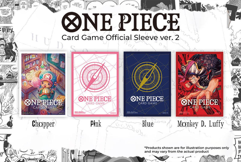 One Piece Card Game Official Sleeve Version 2 (Chopper) - DataBlitz