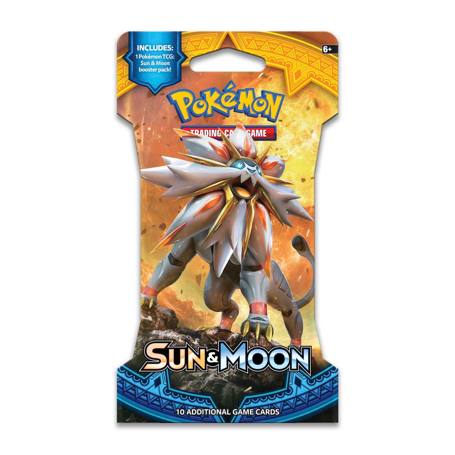 POKEMON TRADING CARD GAME SM1 SUN AND MOON BOOSTER (ONE RANDOM BOOSTER SLEEVED) - DataBlitz