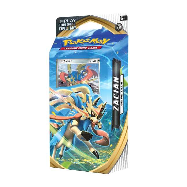 POKEMON TRADING CARD GAME SS2 SWORD & SHIELD REBEL CLASH ZACIAN & ZAMACENTA THEME DECK - DataBlitz