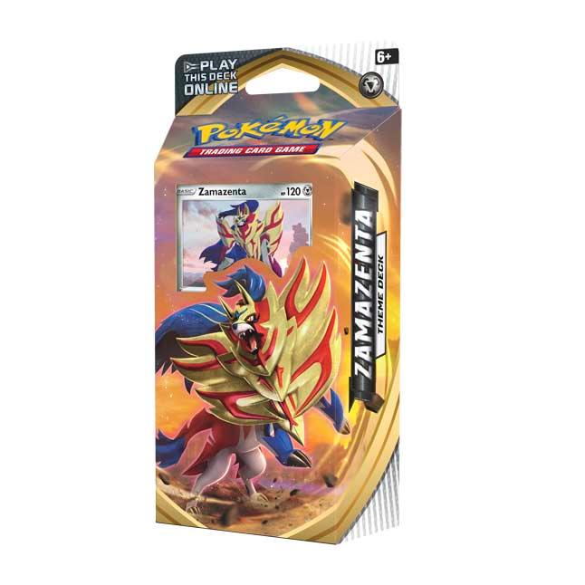 POKEMON TRADING CARD GAME SS2 SWORD & SHIELD REBEL CLASH ZACIAN & ZAMACENTA THEME DECK - DataBlitz