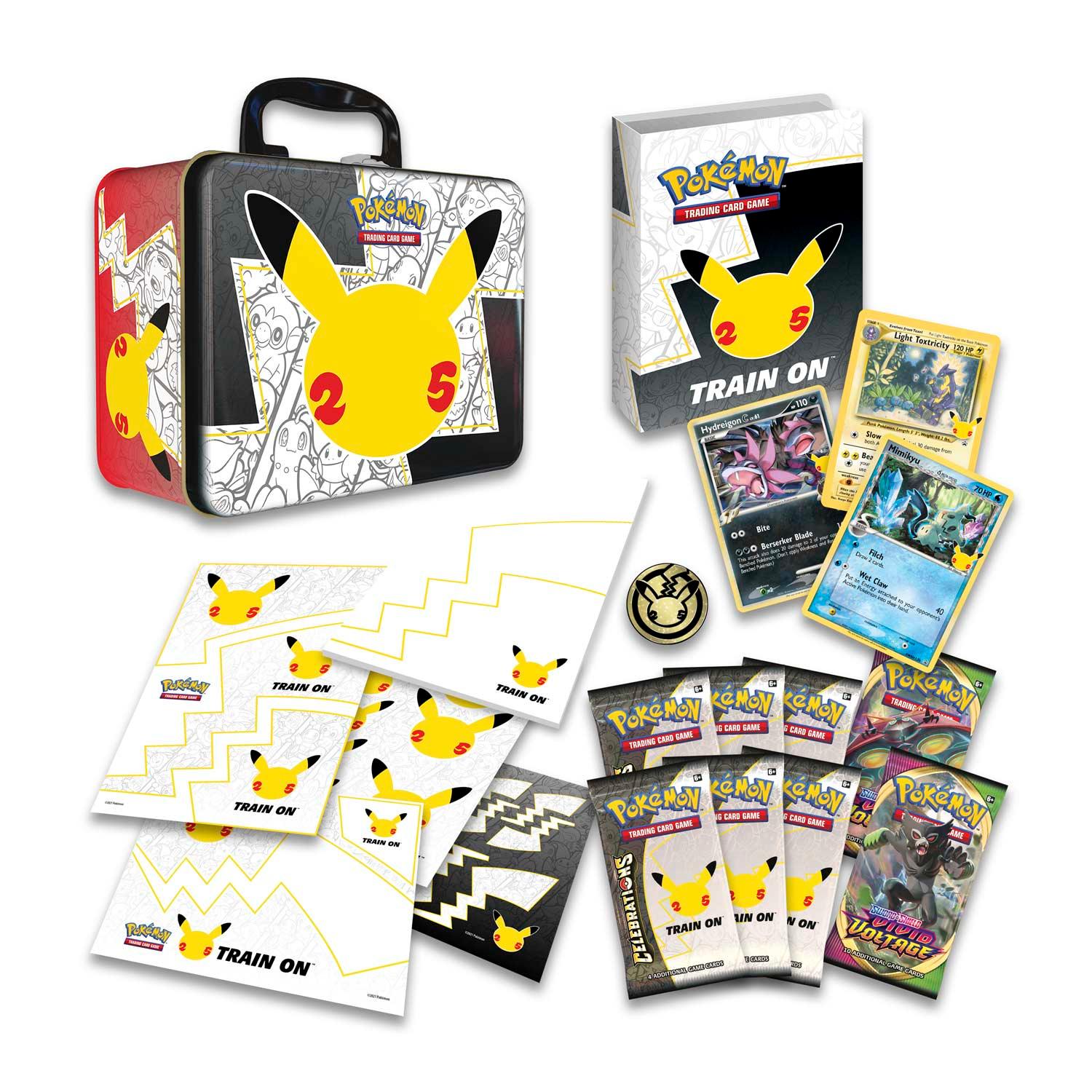 POKEMON TRADING CARD GAME 25TH ANNIVERSARY CELEBRATIONS COLLECTORS CHEST BOX (210-80941) - DataBlitz