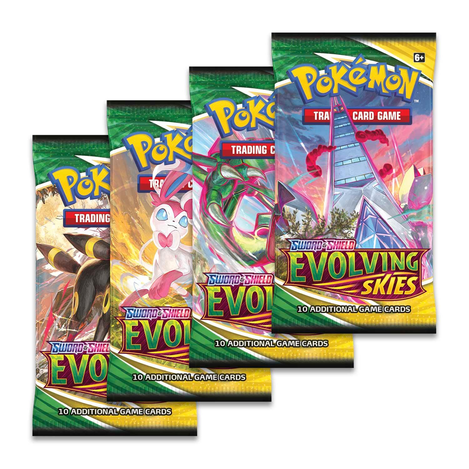 POKEMON TRADING CARD GAME SS7 SWORD & SHIELD EVOLVING SKIES BOOSTER (178-80877) (ONE RANDOM BOOSTER PACK) - DataBlitz