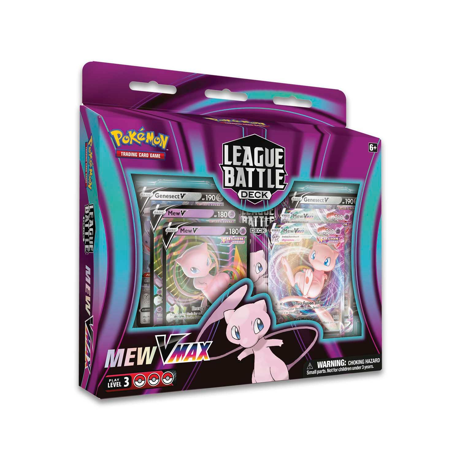 Pokemon Trading Card Game League Battle Deck MEW VMAX (290-85112) - DataBlitz