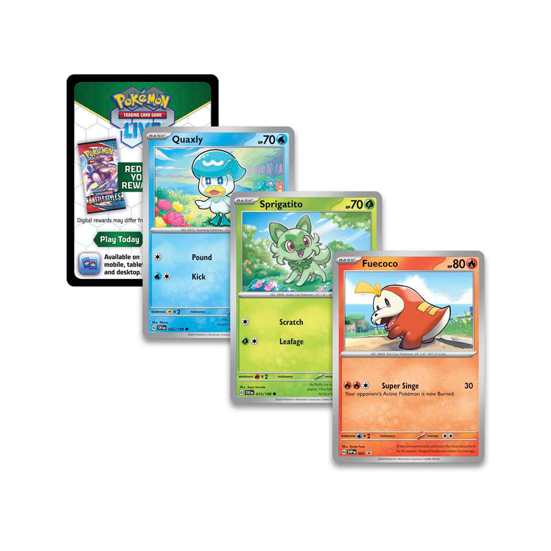 Pokemon Trading Card Game Quaxly Paldea Collection (290-85211) - DataBlitz