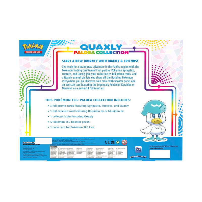 Pokemon Trading Card Game Quaxly Paldea Collection (290-85211) - DataBlitz