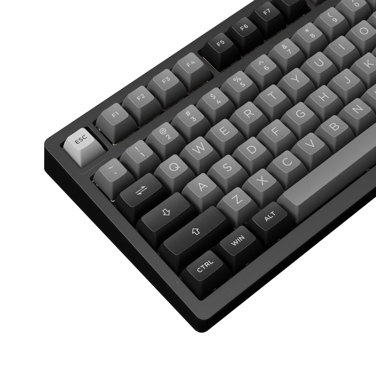 AKKO PC75B Plus Black & Silver RGB Mechanical Keyboard (AKKO CS Jelly Pink) - DataBlitz