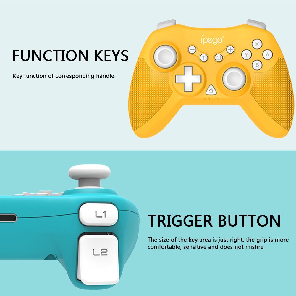 IPEGA WIRELESS MINI CONTROLLER FOR N-SWITCH/ANDROID DEVICES/WINDOWS PC/P3 BLUE (PG-SW022C) - DataBlitz