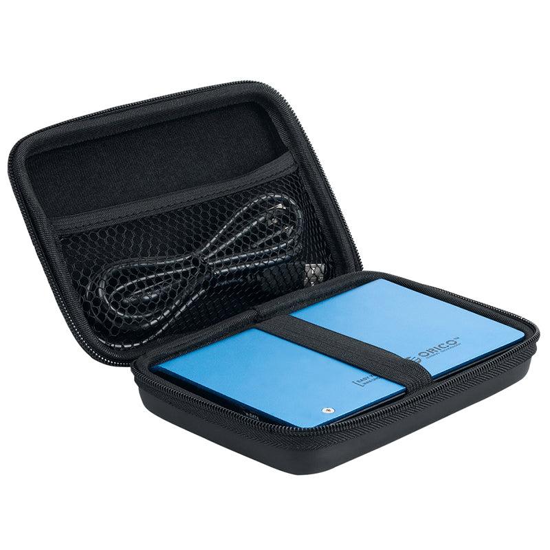 ORICO Portable 2.5” Protective Storage Case Bag (Black) (PHB-25) - DataBlitz