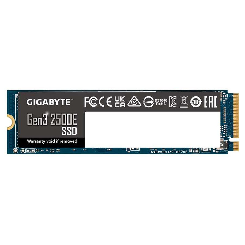 Gigabyte GEN3 2500E 500GB PCIE 3.0 X4 NVME SSD (G325E500G) - DataBlitz