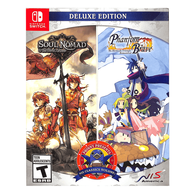 Nintendo Switch Prinny Presents NIS Classics Volume 1 Deluxe Edition (Phantom Brave The Hermuda Triangle Remastered + Oul Nomad & The World Eaters)