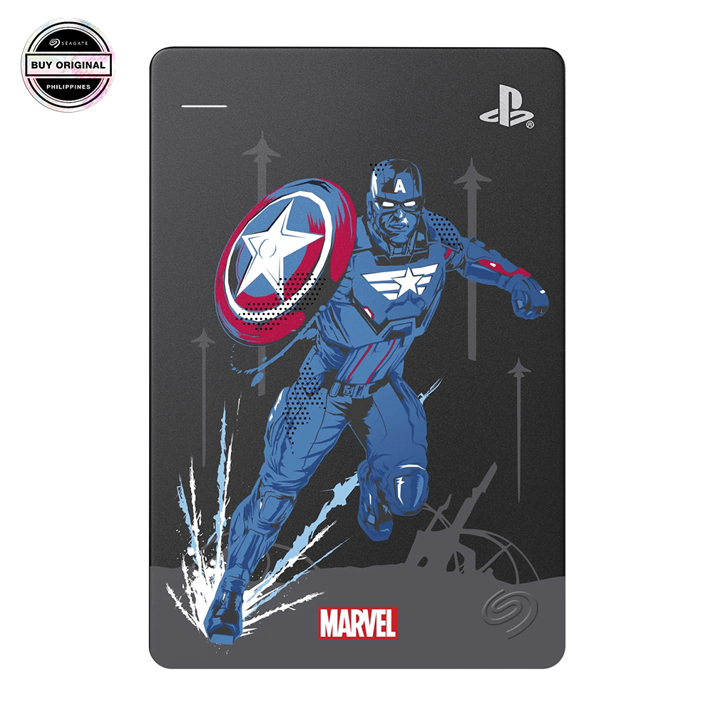 SEAGATE PS4 2TB MARVEL AVENGERS GAME DRIVE (CAPTAIN AMERICA - STGD2000306) - DataBlitz