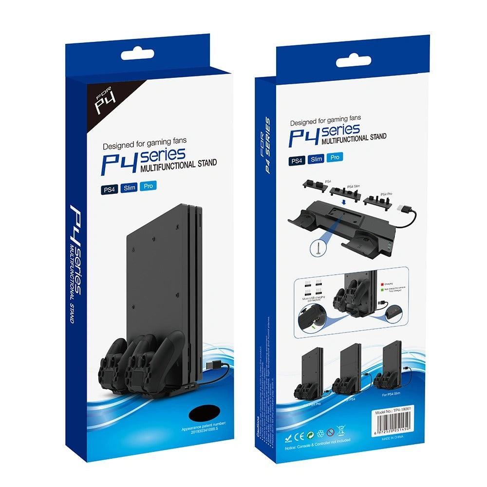 DOBE PS4 MULTIFUNCTIONAL VERTICAL CHARGING STATION (TP4-19061) - DataBlitz