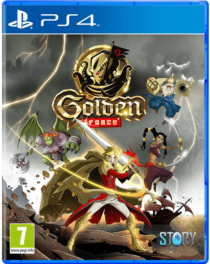 PS4 GOLDEN FORCE REG.2 - DataBlitz