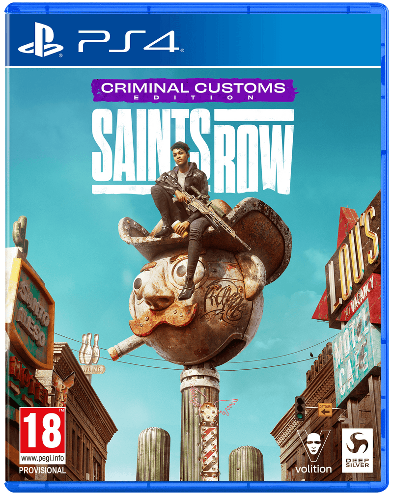 PS4 Saints Row Criminal Customs Edition Reg.3 - DataBlitz