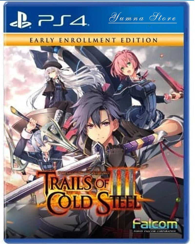 PS4 THE LEGEND OF HEROES TRAILS OF COLD STEEL III EARLY ENROLLMENT EDITION ALL (ENG/FR) - DataBlitz