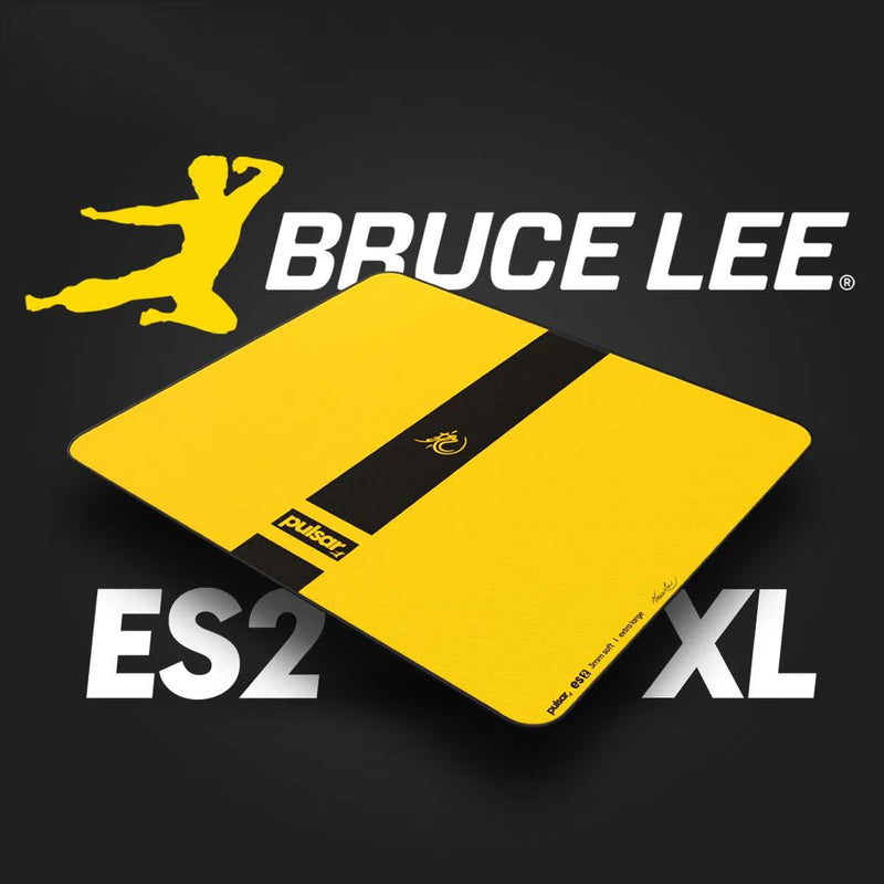 Pulsar ES2 XL Mouse Pad Bruce Lee Edition (Yellow) - DataBlitz