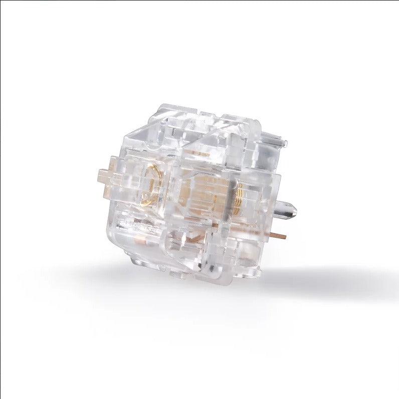 Tecware Pearl Clear Linear Mechanical Switches (35 Pcs) - DataBlitz