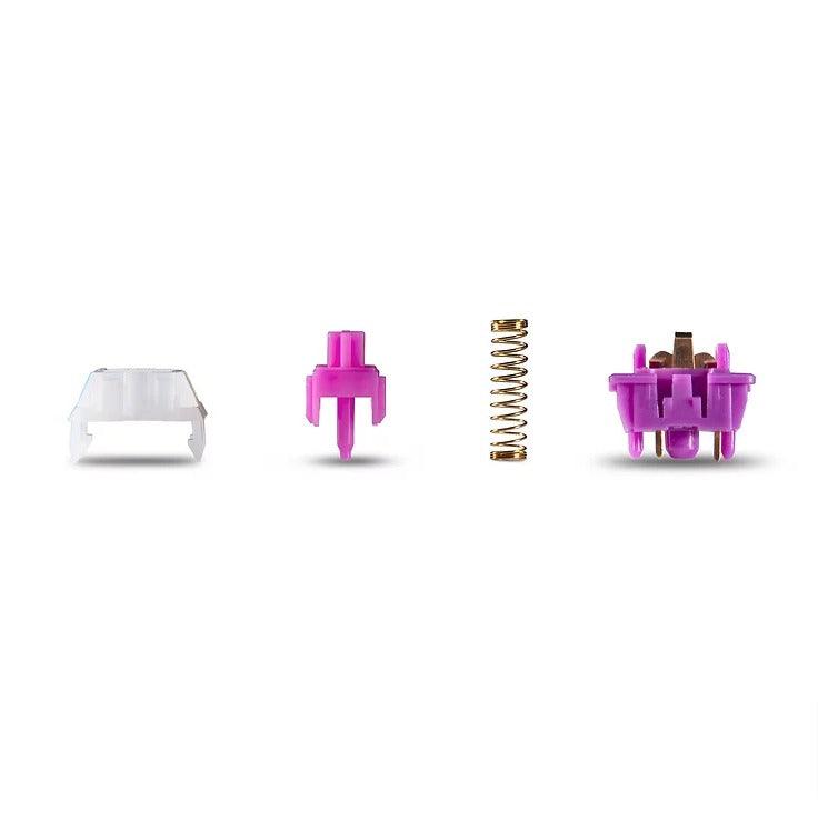 Tecware Pearl Purple Tactile Mechanical Switches (35 Pcs) - DataBlitz