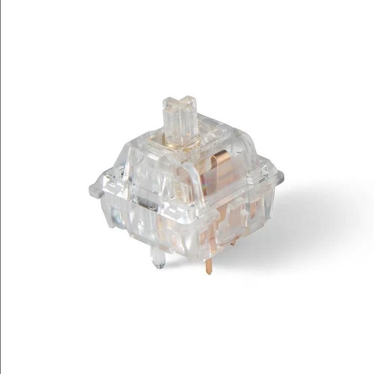 Tecware Pearl Clear Linear Mechanical Switches (35 Pcs) - DataBlitz