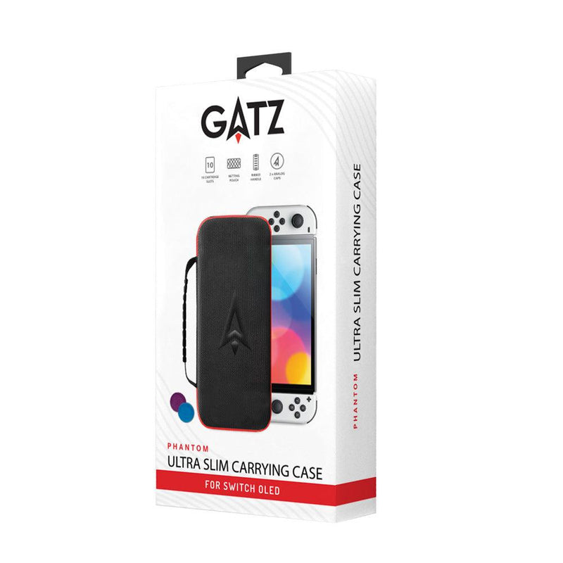 NSW Gatz Phantom Ultra Slim Carrying Case For N-Switch Oled - DataBlitz