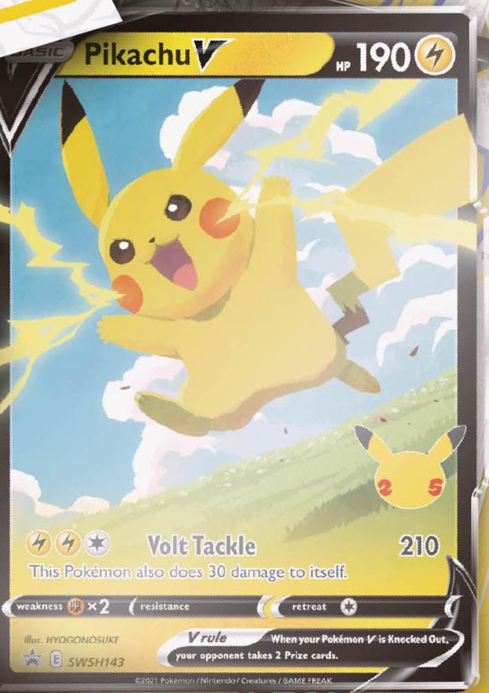 POKEMON TRADING CARD GAME 25TH ANNIVERSARY CELEBRATIONS PIKACHU VMAX PREMIUM FIGURE COLLECTION