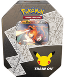 POKEMON TRADING CARD GAME 25TH ANNIVERSARY CELEBRATIONS LANCE'S CHARIZARD V TIN (210-80988) - DataBlitz