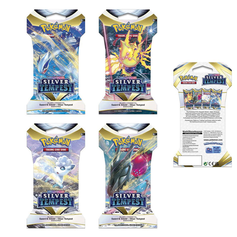 DataBlitz - Pokemon Trading Card Game Ss12 Sword & Shield Silver Tempest Booster (Sleeved) (183-85092) DataBlitz - Pokemon Trading Card Game Ss12 Sword & Shield Silver Tempest Booster (Sleeved) (183-85092)